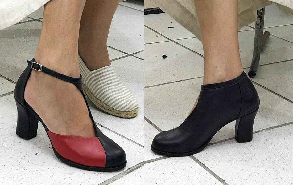 sapatos femininos sob medida
